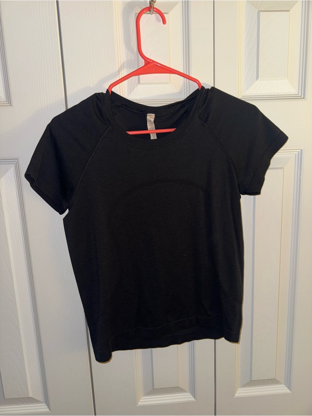 lululemon athletica Black Short-Sleeve Crew Tee